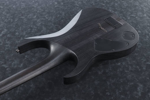 RG Iron Label 6-String HH Electric Guitar - Transparent Gray Flat