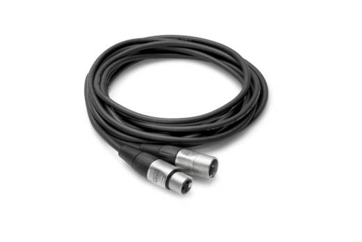 Hosa - Pro Balanced Interconnect Cable, REAN XLR3M to XLR3F - 10ft