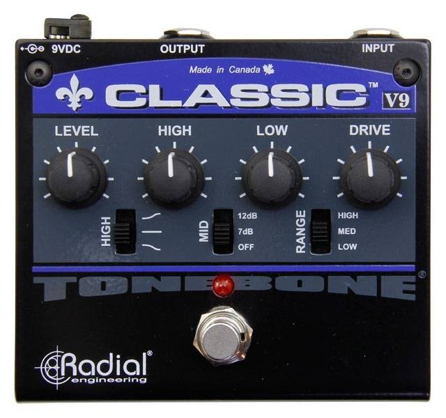 Classic V9 Overdrive-Distortion Pedal