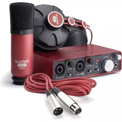 Scarlett Studio Pack w/2i2, Mic and Headphones