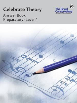 Frederick Harris Music Company - Celebrate Theory: Answer Book, Preparatory-4 - Book
