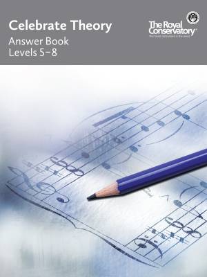 Frederick Harris Music Company - Celebrate Theory: Answer Book, Levels 5-8 - Book