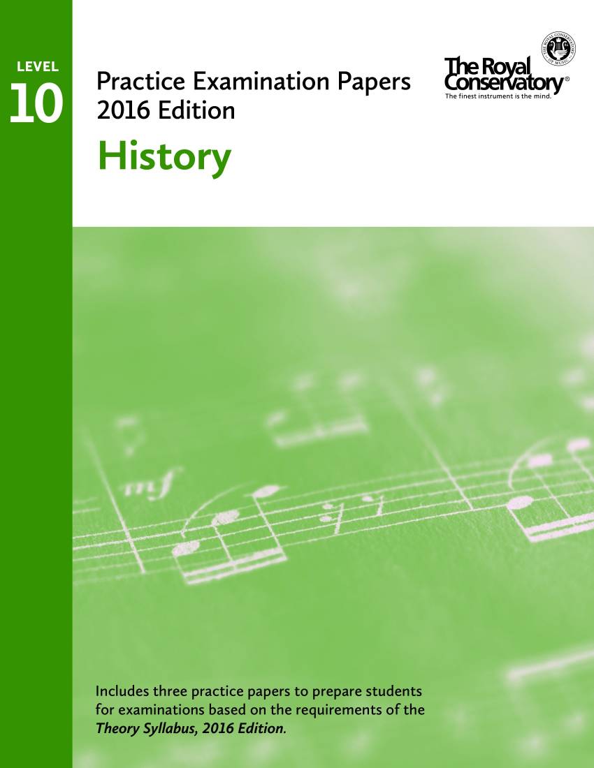 Practice Examination Papers 2016 Edition: Level 10 History - Book
