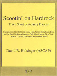 TRN Music - Scootin On Hardrock - Holsinger - Concert Band - Gr. 5