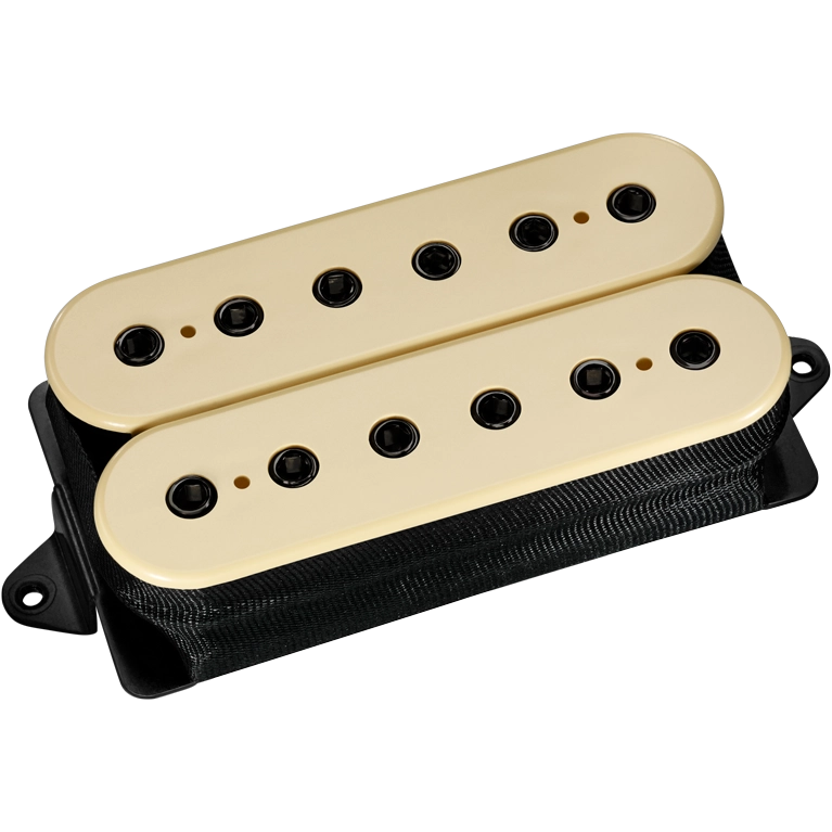 Titan Bridge Humbucker - Cream w/Black Poles