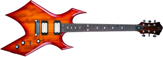 Mk9 Warlock Electric Guitar - Cherry Red Sunburst