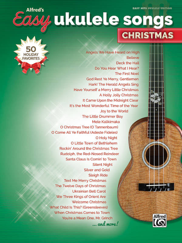 Alfred\'s Easy Ukulele Songs: Christmas - Ukulele - Book