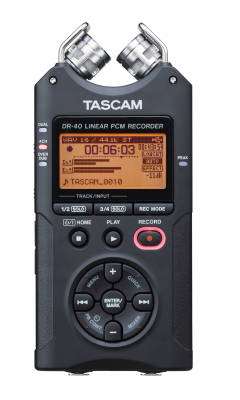 DR-40 4-Track Compact Digital Recorder with XLR Inputs