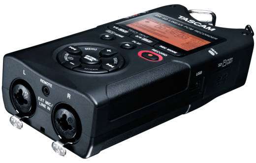 DR-40 4-Track Compact Digital Recorder with XLR Inputs