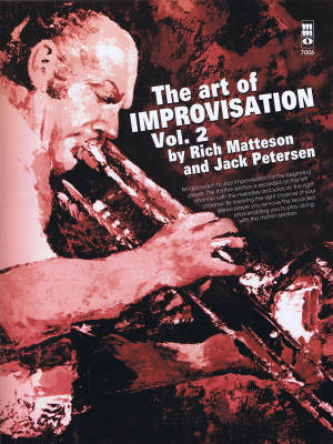 Music Minus One - The Art of Improvisation: Vol. 2 - Matteson/Petersen - Book/CD