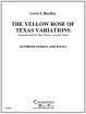 Cimarron Music Press - Yellow Rose of Texas and Variations - Buckley - Euphonium/Piano