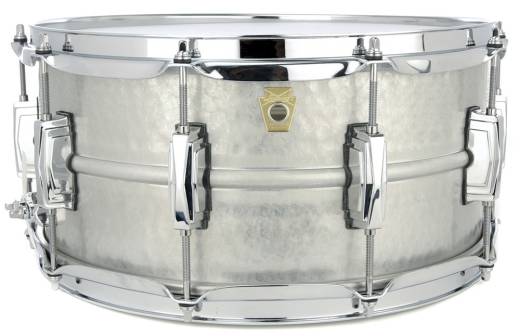 Acrophonic 14x6.5\'\' Snare Drum -  Hammered Aluminum