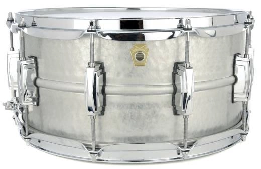 Acrophonic 14x6.5\'\' Snare Drum -  Hammered Aluminum
