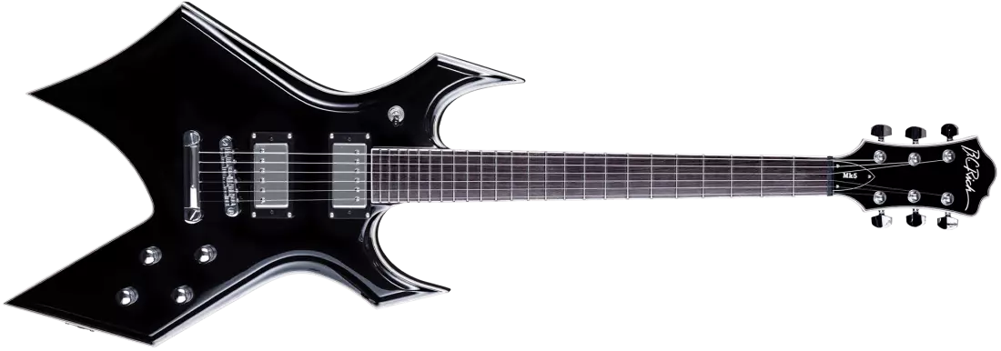 Mk5 Warlock Electric Guitar - Black