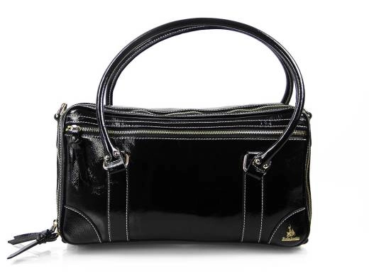 Black Patent Leather Oboe Bag