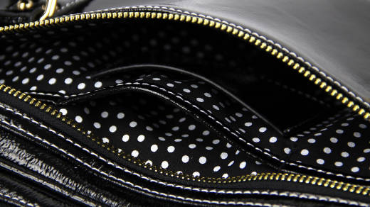 Black Patent Leather Oboe Bag