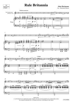 Rule Britannia - Hartmann/Moren - Euphonium or Baritone/Piano - Sheet Music