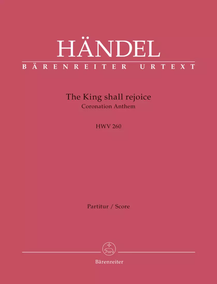 The King shall rejoice HWV 260: Coronation Anthem - Handel/Blaut - Full Score