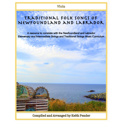 Pender Music Publishing - Traditional Folk Songs of Newfoundland and Labrador - Pender - Viola