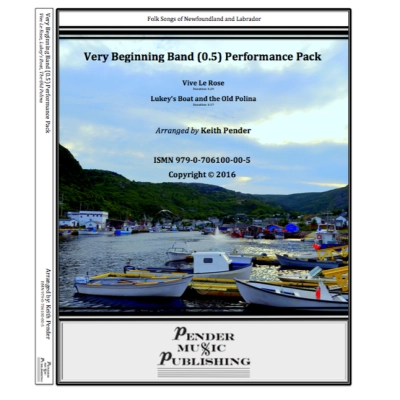 Pender Music Publishing - Very Beginning Band Performance Pack - Pender - Concert Band - Gr. 0.5