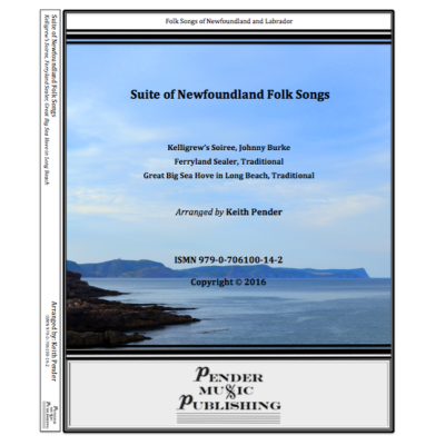 Pender Music Publishing - Suite of Newfoundland Folk Songs - Pender - Concert Band - Gr. 2