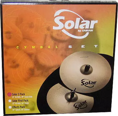 Solar Cymbal Pack (3 Cymbals)