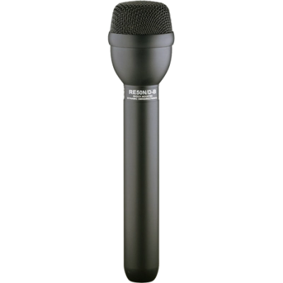 Electro-Voice - Omnidirectional Dynamic Interview Microphone - Black