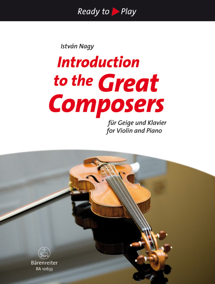 Introduction to the Great Composers - Violin/Piano - Book
