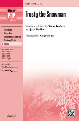 Frosty the Snowman - Nelson/Rollins/Shaw - SATB