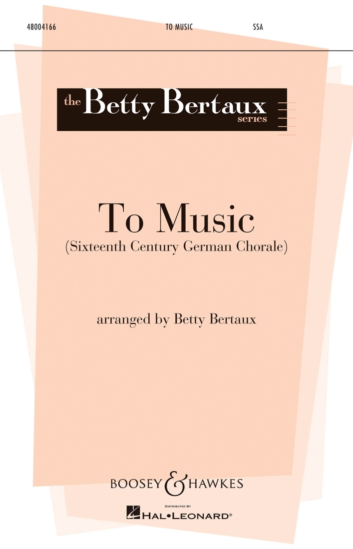 To Music - Bertaux - SSA