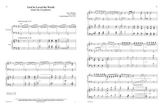 Jesus, Savior, Redeemer! - Shackley - Electronic Keyboard/Piano Duets