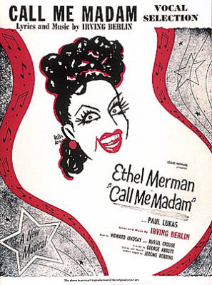 Call Me Madam (Vocal Selections) - Berlin - Piano/Vocal/Guitar - Book