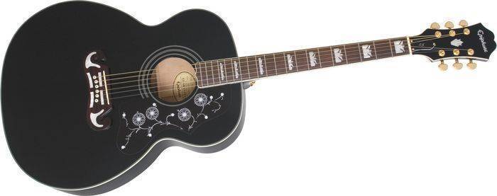 Epiphone EJ-200 Super Jumbo - Ebony | Long & McQuade