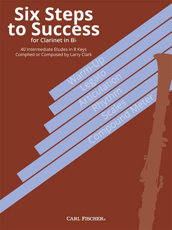 Six Steps to Success for Clarinet - Clark - Book