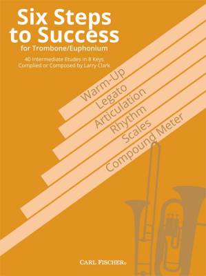 Six Steps to Success for Trombone/Euphonium - Clark - Book