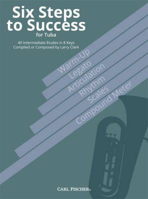 Carl Fischer - Six Steps to Success for Tuba - Clark - Book
