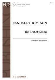 The Best of Rooms - Herrick/Thompson - SATB