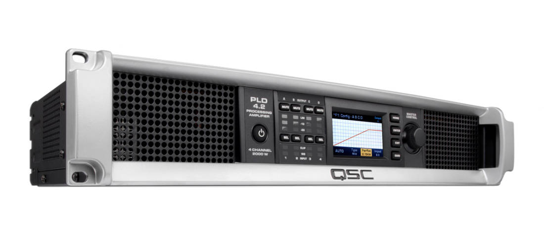 PLD4.2 4-Channel Amp with Display - 400W 8 Ohms