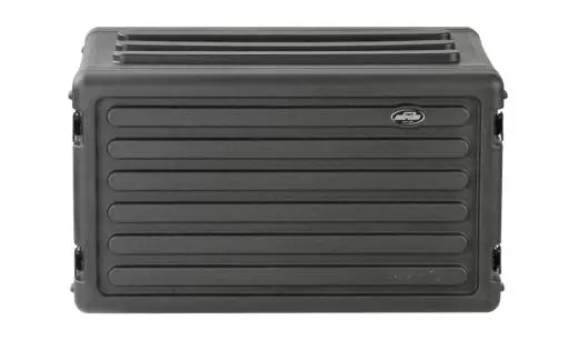 SKB - Roto-Molded 6U Shallow Rack Case with Handle - 10.5 Deep