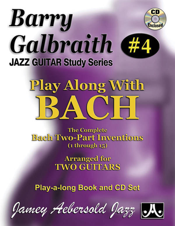 Barry Galbraith Jazz Guitar Study Series #4: Play Along with Bach - Guitar - Book/CD