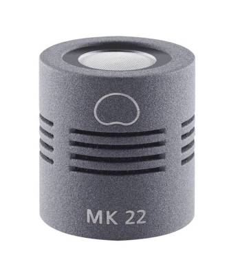 MK 22 Open Cardioid Microphone Capsule - Matte Gray