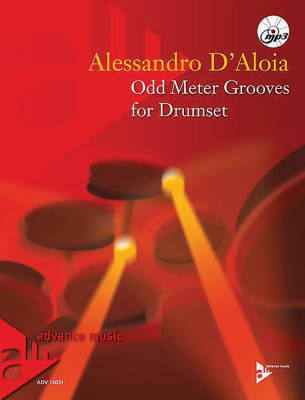 Odd Meter Grooves for Drumset - D\'Aloia - Book/mp3 CD