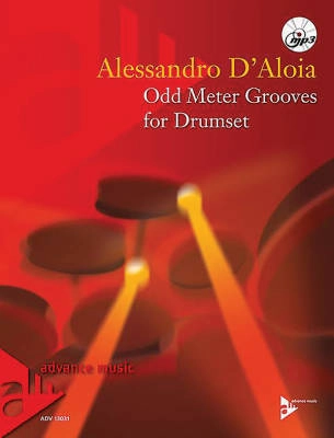 Advance Music - Odd Meter Grooves for Drumset - DAloia - Book/mp3 CD