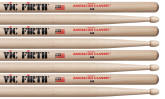 Vic Firth - American Classic Value Pack (3 Pairs +1 Free Pair) - 5A
