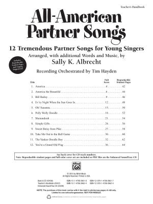 All-American Partner Songs - Albrecht/Hayden - Teacher\'s Handbook/Enhanced CD - Gr. 2-7