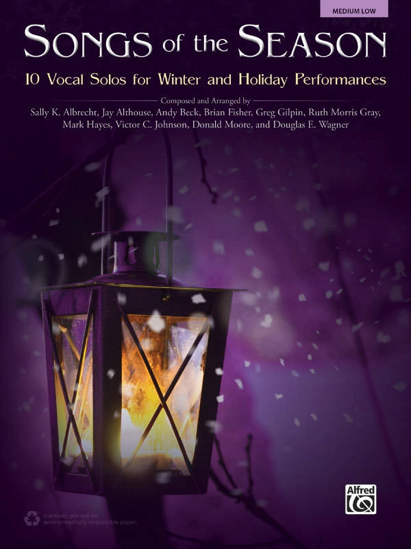 Songs of the Season - Medium Low Voice - Book