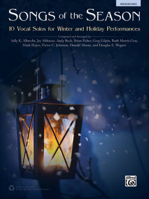 Alfred Publishing - Songs of the Season - Medium High Voice - Book