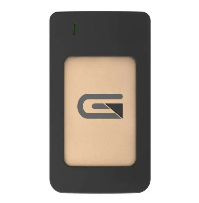 Atom RAID SSD USB-C Hard Drive - 1TB, Gold