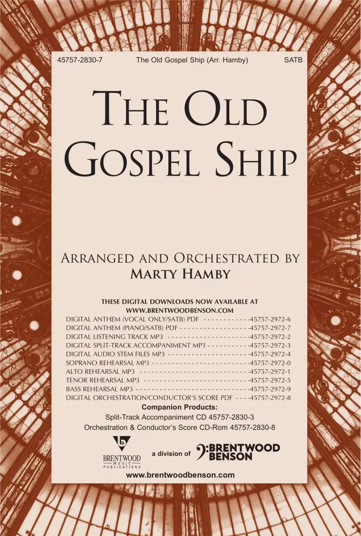 The Old Gospel Ship - Hamby - SATB