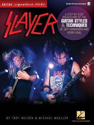 Slayer -- Signature Licks - Nelson/Mueller - Book/Audio Online